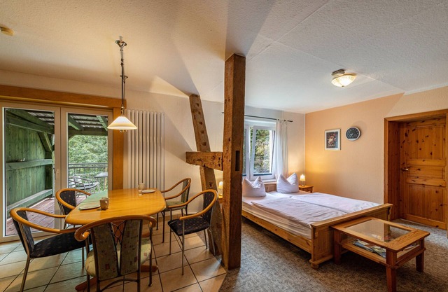 Apartamento 'Ferienwohnung Wels' con balcón y Wi-Fi