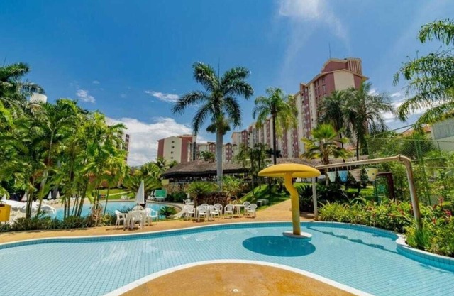 Apartamento com Requinte e Conforto no Hotel Hotsprings, com Banheira Privativa