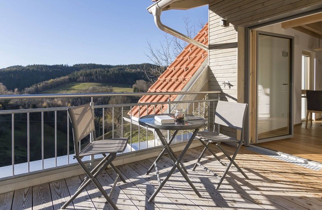 Apartamento 'Himmelsblick' con vistas a la montaña, balcón y Wi-Fi