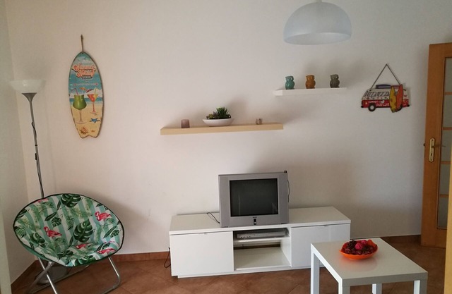 Apartamento de dos habitaciones a 100 m de la playa