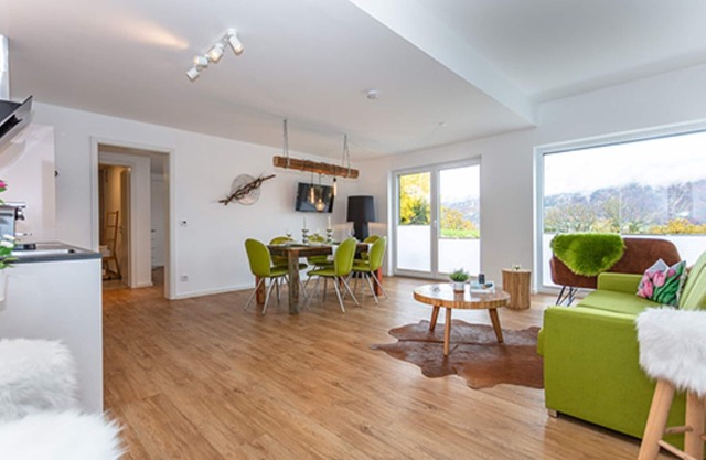 Apartamento Garden Suite con 2 habitaciones para 1-6 personas con 2 baños, así como terraza.