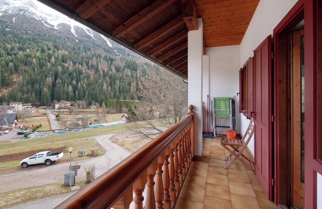 Apartamento 'Antermoia' con vistas a la montaña, balcón y Wi-Fi