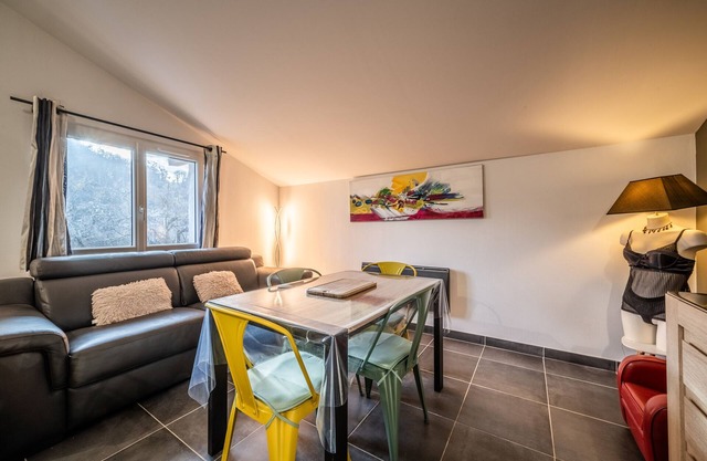 Apartamento 'Appartement Coté Montagne' con vistas a la montaña, aire acondicionado