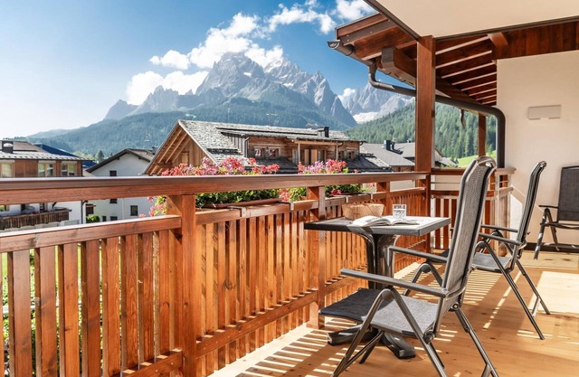 Apartamento 'Chalet Rudla A para 4 personas' con vistas a la montaña, jardín comunitario y Wi-Fi