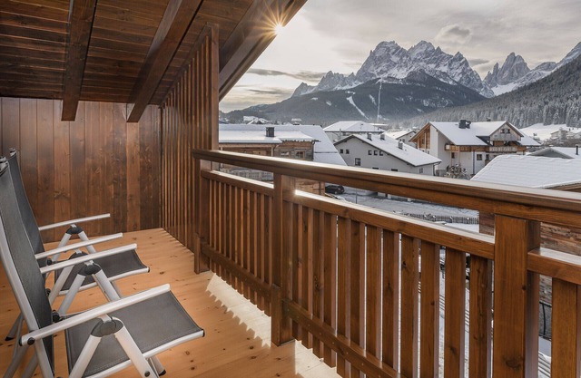 Apartamento 'Chalet Rudla B para 4 personas' con vistas a la montaña, jardín comunitario y Wi-Fi