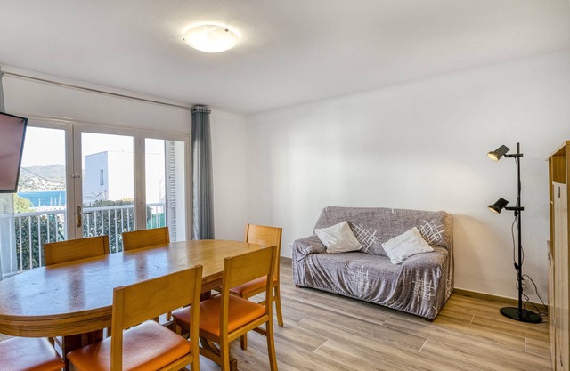 Apartamento "con jardín y vistas al mar" con vistas al mar, jardín, balcón y A/C