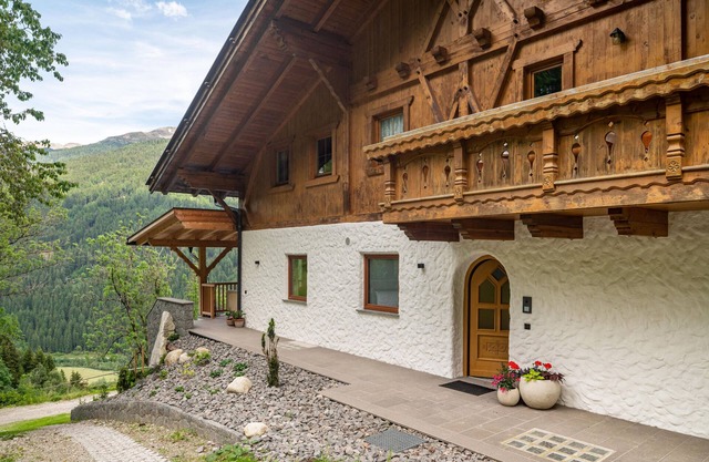 Apartamento 'Eggerhof Im Sarntal' con vistas a la montaña y balcón