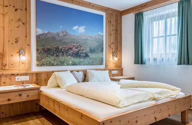Apartamento 'Feldererhof Apt Alpenrose' con vistas a la montaña, jardín compartido y Wi-Fi