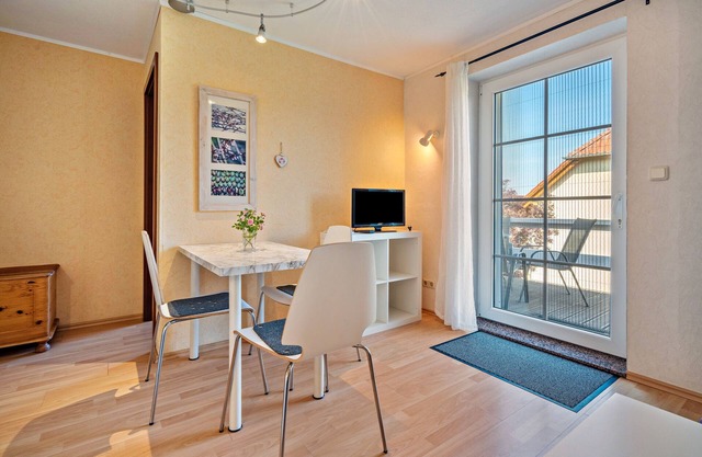 Apartamento 'Ferienwohnung 1 Schulze' con jardín compartido, balcón y Wi-Fi