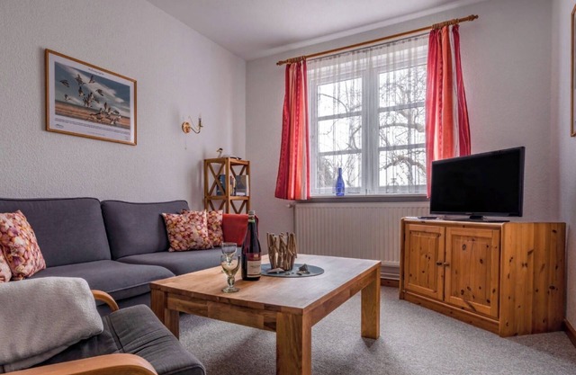 Apartamento 'Ferienwohnung Eiderente' con terraza compartida, jardín compartido y Wi-Fi