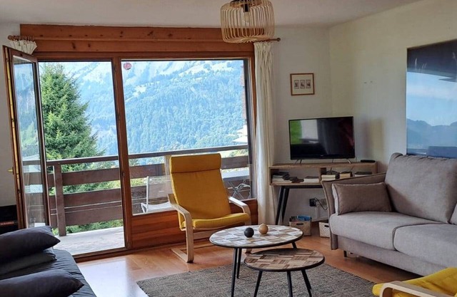 Apartamento para 6 pers, 2 habs, en Crest-Voland, cerca de las pistas y comercios