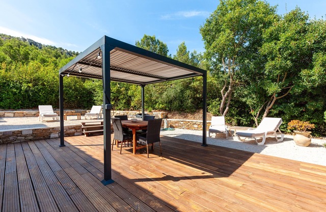 Apartamento 'Le Chalet' con terraza privada, Wi-Fi y aire acondicionado
