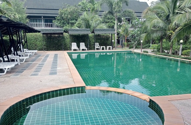 Villa de dos habitaciones con vista a la piscina