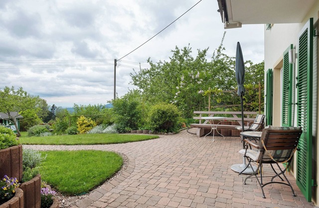 Apartamento 'Gartenblick' con vistas a la montaña, terraza privada y Wi-Fi