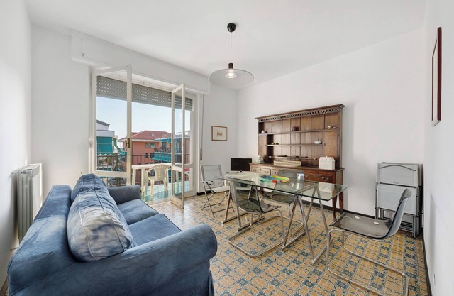 Apartamento 'Giaco' con vistas al mar, balcón y Wi-Fi