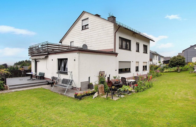 Apartamento "Haus Elena Wohnung 7A" con vistas a la montaña, aire acondicionado y terraza