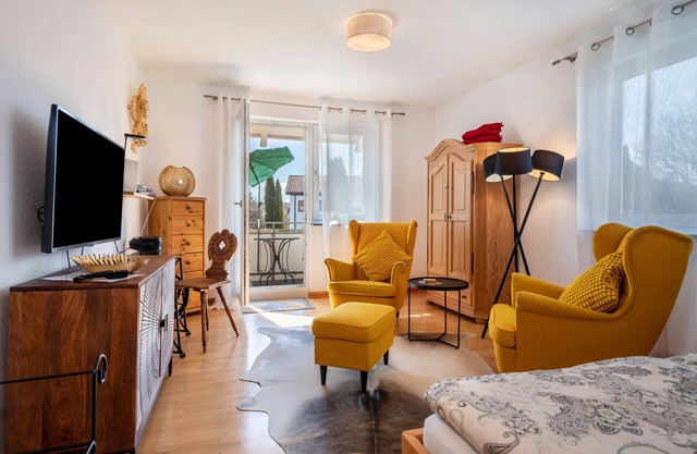 Apartamento 'Haus Grete' con vistas al lago y balcón