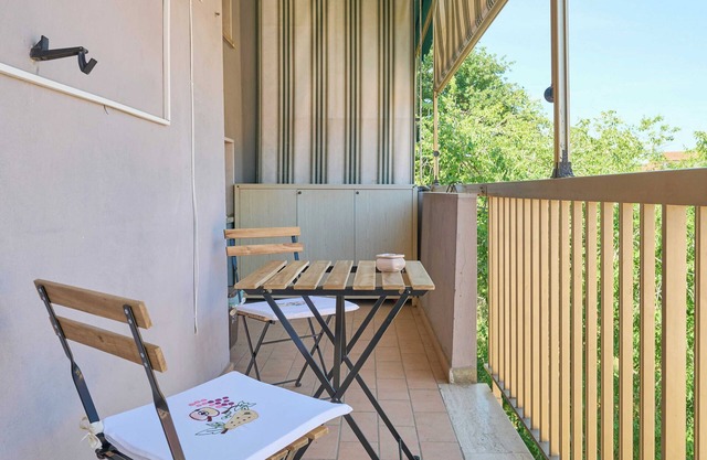 Apartamento 'Jolanda' con balcón, Wi-Fi y aire acondicionado