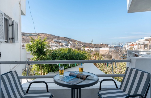 Apartamento 'Katerina Irida' con vistas al mar, Wi-Fi y aire acondicionado