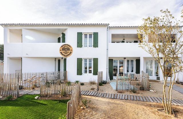 Apartamento 'La Dune, Appart Familial Vue Mer' con vistas al mar, terraza privada y Wi-Fi