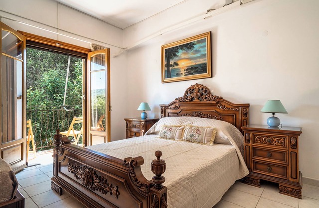 Apartamento 'Makis Katelios' con balcón, Wi-Fi y aire acondicionado
