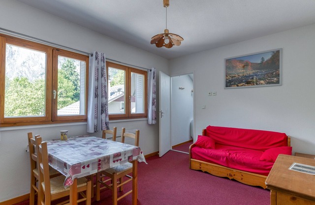 Apartamento 'Marmotte' con vistas a la montaña, jardín compartido y Wi-Fi