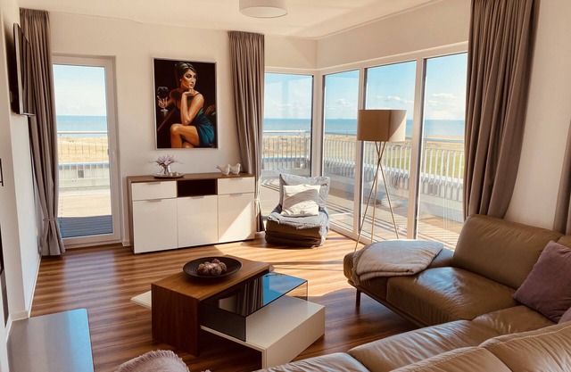 Apartamento 'Moin Mehrblick' cerca de la playa con terraza y Wi-Fi