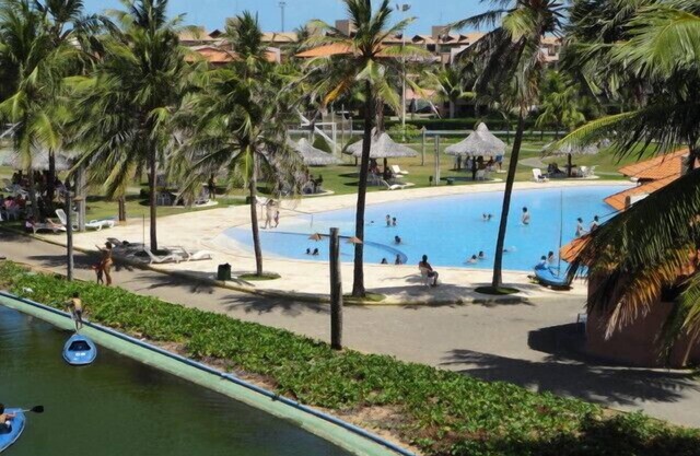 APARTAMENTO VECINO DE LA PLAYA PAR en Aquaville Resort, Porto das Dunas Aquiraz C
