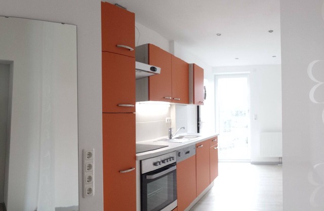 Apartamento Niemann 3 - cocina grande con terraza
