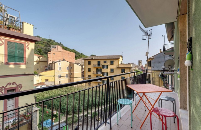 Apartamento 'Nuovissimo Ca Du Drea' con balcón, Wi-Fi y aire acondicionado