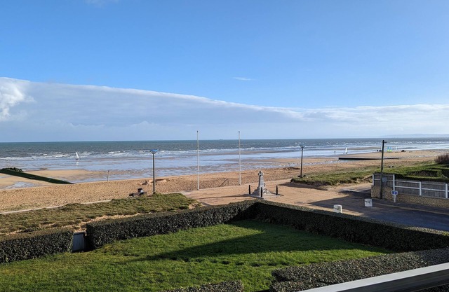 Seafront apartment landing beaches