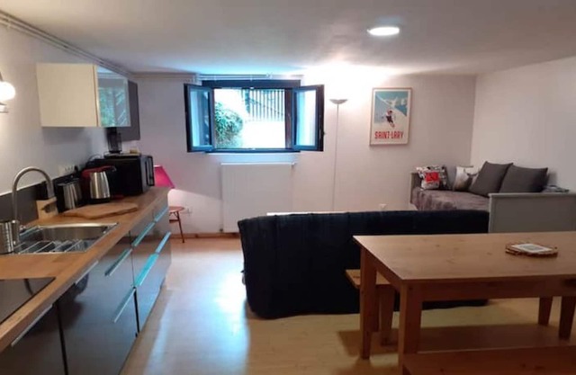 Apartment on the ground floor of a st lary soulan chalet for 2 to 8 people