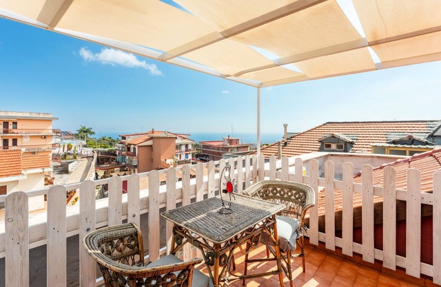 Apartamento 'Reale' con terraza privada, Wi-Fi y aire acondicionado