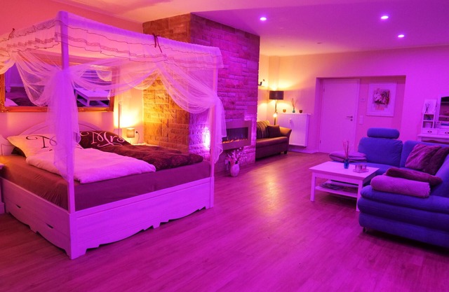 Apartamento 'Romantische Fewo Sächs Schweiz' con terraza compartida y Wi-Fi