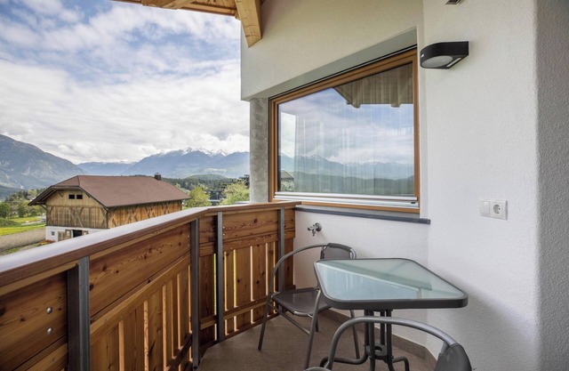 Apartamento "Stefansdorf Wohnung 5" con vistas a la montaña, Wi-Fi, jardín y balcón