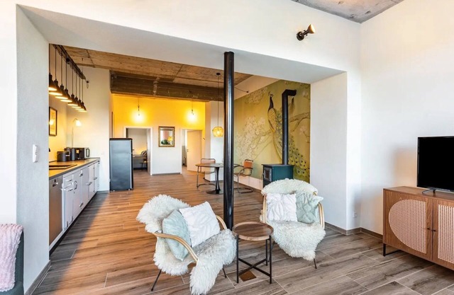 Apartamento 'Antonia' con vistas a la montaña, terraza compartida y Wi-Fi