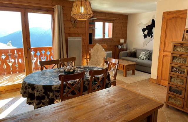 Apartamento T2 en Les Saisies, 4 pers, se admiten mascotas