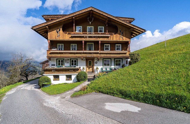 Apartamento 'Unterlehenhof A' con vistas a la montaña, balcón y Wi-Fi
