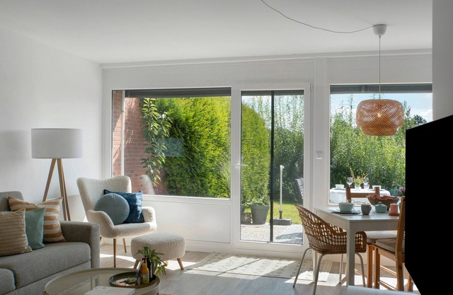 Apartamento 'Weitblick - In 5 Min Am Meer' con terraza privada, jardín privado y Wi-Fi