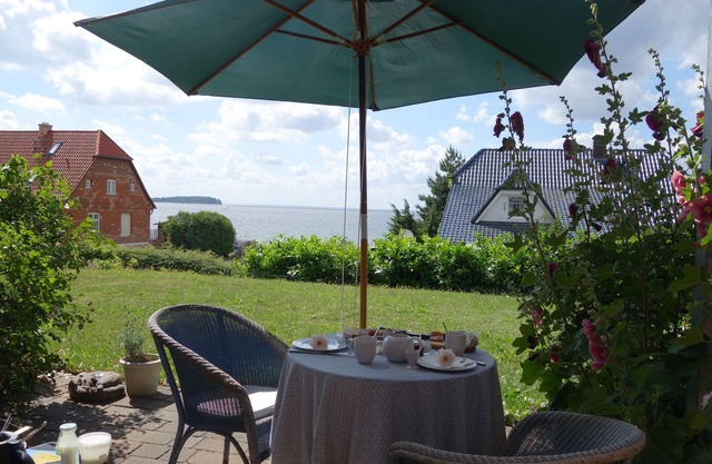Apartamento con vistas a la isla de Vilm.