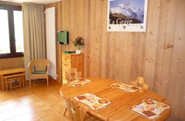 Apartamento con balcón para 4 personas.
