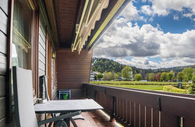 Apartamento 'Wohnung 2 Mit Balkon Und Aussicht' con balcón y Wi-Fi