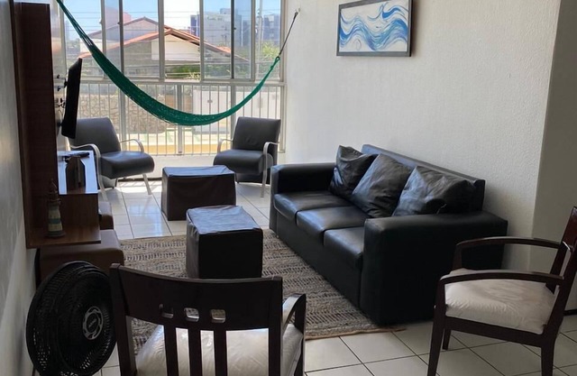 Apartamento1 Praia do Futuro a 200 metros del excelente mar
