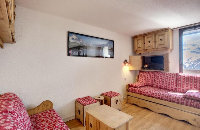 Appartement rénové 2 pièces, 6 pers, balcon sud, ski aux pieds - Les Menuires - FR-1-178-59