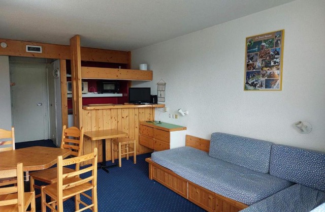 Appartement ski-in/ski-out pour 5 pers. proche ESF, village des Villards, Arc 1800 - FR-1-411-101