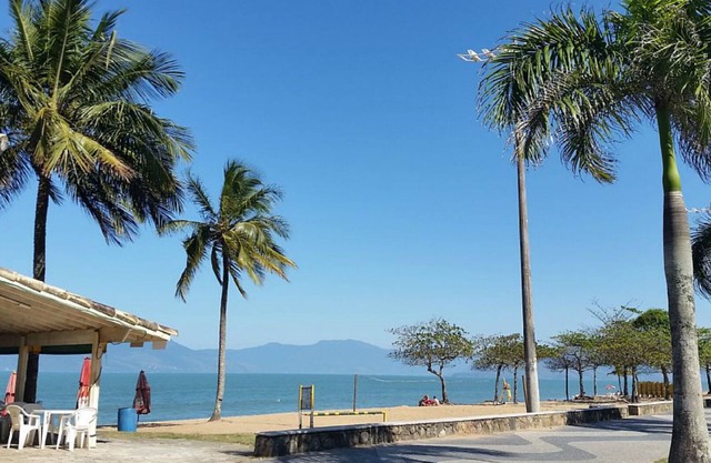 Apto Martim de Sá - Frente a la playa (pie en la arena) - Vista al mar