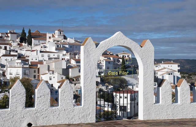 ¡Hermoso apt, ubicado en Comares, votado Pueblo Mágico de la Axarquía!