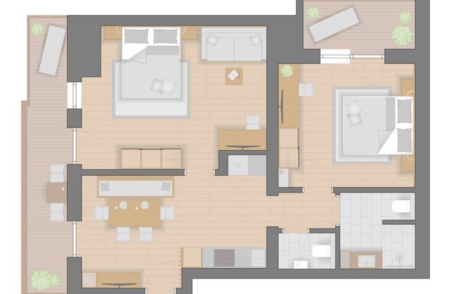 Asitz 2 habitaciones - Erbhof Hinterrain
