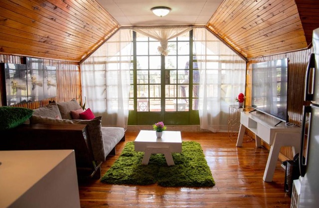 Attic Wooden House
