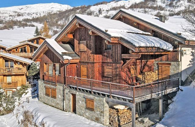 Chalet auténtico con sauna y hammam en Saint-Martin-de-Belleville